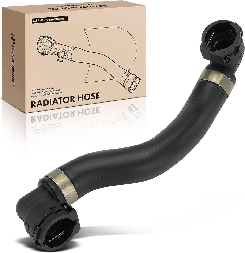 A-Premium Lower Radiator Coolant Hose Compatible with BMW F25 Series X3 2011-2017, F26 Series X4 2015-2018, 2.0L 3.0L
