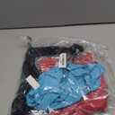 Liberty Pro 3 Pack Boys' UPF 50+ Rash Guard Short Sleeve Swim Shirts, Quick Dry UV Protection Swimwear for Kids (Medium, Red/Black/Bright Blue)