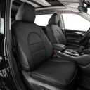 EKR Car Seat Covers for Toyota Highlander 2020-2026 7 Seats,Full Set
Custom Fit for Toyota Highlander 2020-2026,(2nd Row Captain Chairs),Airbag Compatible-Faux Leather(Black)