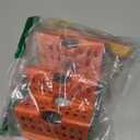 Premium Taco Holder Stand, Colorful Large Taco Holders Set of 6 or 4, Taco Stands for 3 Tacos for Soft/Hard Shells, Street Taco Rack with Plates & Tray, Dishwasher & Microwave Safe