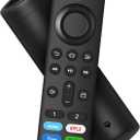 Replacement-Voice-Remote Fit for Omni Mini-LED Series TV-Stick/Cube, Stick 4K/4K Max(1st / 2nd Gen), Stick HD/Lite, Smart TV 3rd Gen, Compatible with Insignia/Toshiba/Pioneer Smart TV