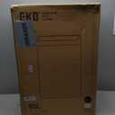 EKO Mirage X 80 Liter / 21.1 Gallons Motion Sensor Trash Can, Automatic Large Kitchen Trash Can Touchless, Stainless Steel, Matte Black