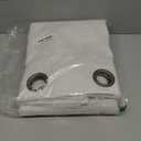 NICETOWN Natural 100% Blackout Linen Curtains 84 inch Long Burg for Living Room, 2 Panels, 52" Wide, Farmhouse Thick Completely Blackout Window Treatment Thermal Insulated Warm Drapes for Winter