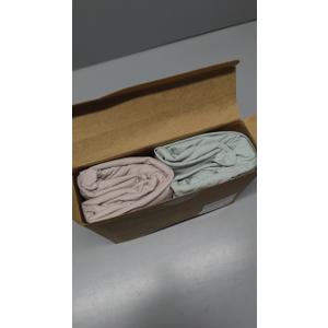 KeaBabies 2-Pack Organic Crib Sheets for Boys, Girls - 52x28 Fitted Crib Mattress Sheet Neutral, Breathable Jersey Cotton Cover for Baby Bed, Toddler Mattress, Soft & Cute Prints (Sage)