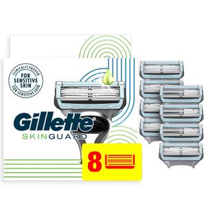 Gillette SkinGuard Men's Razor Blades, 8 Blade Refills (8 Count (Pack of 1))