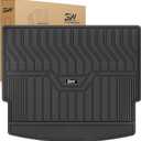 3W Cargo Liner Custom Fit for 2021-2026 Nissan Rogue, TPE All Weather Heavy Duty Rubber Rogue S/SL/SV/Platinum Trunk Mats Car Mats Fit with the Top Position (NOT for Nissan Sport)