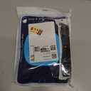 Andnary Case for iPad (A16) 11th /10th Generation 11/10.9 Inch 2025/2022 with Screen Protector/360 Rotate Stand/Shoulder Strap/Pencil Holder, Shockproof iPad 11th/10th Gen Cover (Navy+Blue)