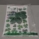 St Patricks Day Window Clings, 109 Pcs Shamrock Window Stickers for St Patricks Day Decorations
