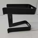 BESIGN LS03 Aluminum Laptop Stand, Ergonomic Detachable Computer Stand, Riser Holder Notebook Stand Compatible with Air, Pro, Dell, HP, Lenovo More 10-15.6" Laptops, Black