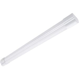 Maxxima 18 inch LED Under Cabinet Light - 900 Lumens Warm White 3000K, Undermount Strip Lighting for Kitchen, Closet, and Bedroom, On/Off Switch, Plug in