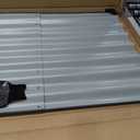 8x2x2FT Galvanized Raised Garden Bed,Galvanized Planter Boxes Outdoor, Large Metal Raised Garden Beds for Vegetables-Grey