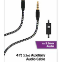 ZGEAR 4 ft Auxiliary AUDIO CABLE