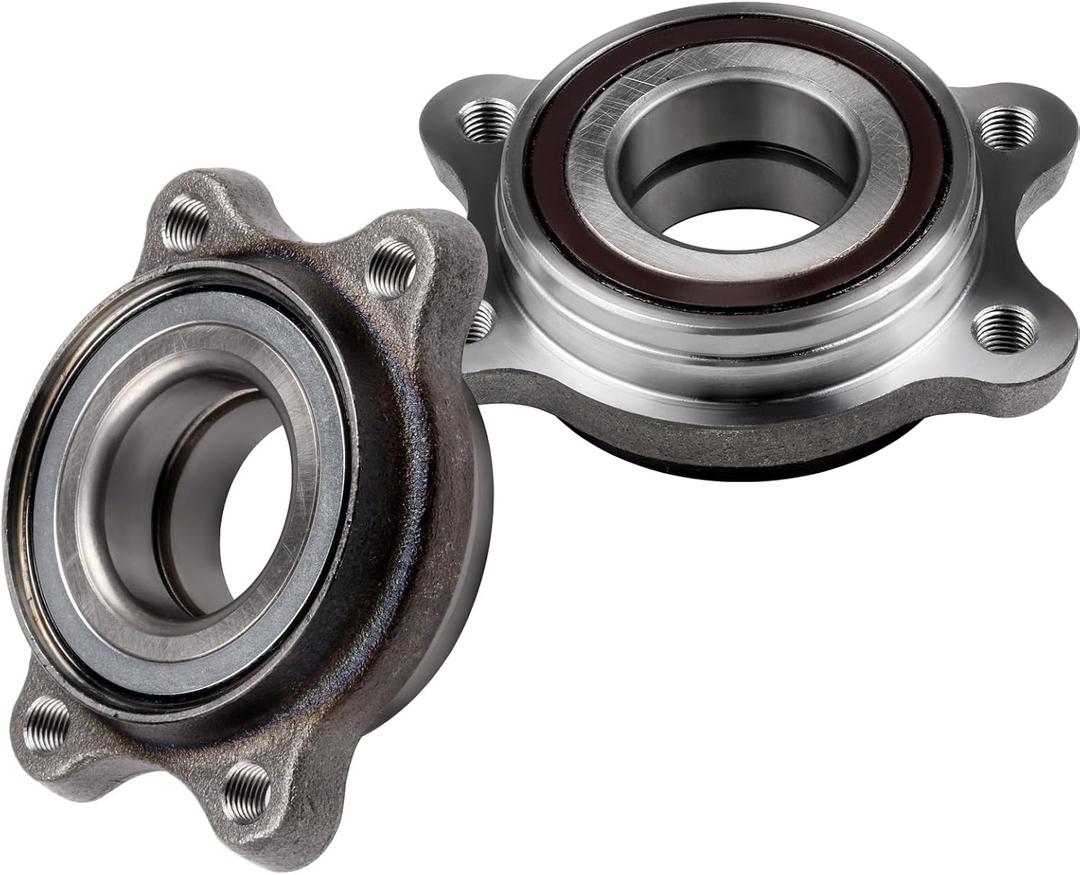 ECCPP Front Wheel Bearing and Hub Assembly 2005-2011 For Audi A6 2005-2011 For Audi A6 Quattro 2004-2010 For Audi A8 Quattro 2008-2012 2014-2015 For Audi R8 07-11 For Audi S6 Wheel Hub Bearings 513227