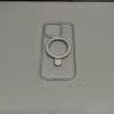 TORRAS Crystal Clear for iPhone 16 Pro Case Magnetic Stand,[Compatible with MagSafe][Flexible Stable Stand]Mil-Grade Protection Transparent Slim Anti-Yellowing Anti-Scratch Ring Kickstand 6.3", Ostand