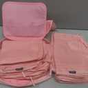 BAGAIL 8 Set Packing Cubes Luggage Packing Organizers for Travel Accessories-Blush Pink