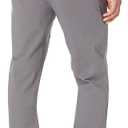 Amazon Essentials Men's Straight-Fit Casual Stretch Khaki, Dark Grey, 34W x 30L (Gray)
