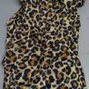 Ekouaer Women Pajama Sets 2 Piece Long Sleeves and Joggers Sleepwear Set Soft Pjs Lounge Set with Pockets (Small, Leopard)