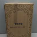 Kono 20 Inch Soft-Sided Carry-On Luggage Airline Approved 20" Spinner Wheels Lightweight Waterproof Suitcase with TSA Lock for Business Travel (Small, Black)