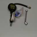 AZUNO Digital Tire Inflator with Pressure Gauge, 200 PSI, Heavy Duty Air Compressor Accessories, w/Rubber Hose Lock on Air Chuck and Quick Connect Coupler