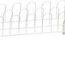 Household Essentials 9-Pair Wire Shoe Rack, White