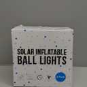 2 Pack Outdoor Solar Pool Lights, 14.5" Floating LED Light Up Balls with Remote, 3000K Warm Glow, Dimmable & Auto On at Dusk, IP68 Waterproof, 3 Modes  Perfect for Garden, Pool, Beach & Party