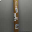 AIZESI One-Piece Brushed Gold Tension Shower Curtain Rod 36-53" No Drilling