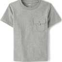 Gymboree Boys and Toddler Essential Short Sleeve Tops (Size 6, Gray)