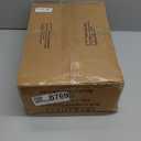 IBUYKE Saddle Cushion Vanity Stool Chair, Foot Rest Stool with Solid Wood Legs, Modern Vanity Bench Ottoman for Piano, Upholstered Seat for Bedroom, Entryway, Walnut Legs&Off White WBD007HM (Brown+Light Linen)