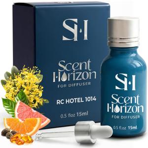 Inspired by Ritz C Hotel No.1014 Hotel Diffuser Oil Refill, 0.5 Fl oz | 15ml, Luxury Home Scent Fragrance Oil for Diffuser Ultrasonic and Waterless Diffuser Oil and Crafting, Long-Lasting Aroma