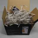 32.8FT Icicle Lights, Christmas Outdoor with 400LED 75 Drops, IP65 Waterproof Eaves Lights, 8 Modes, for Christmas Eaves Garden Room Decoration Warm White