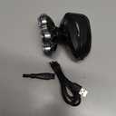 Head Shavers for Bald Men: Upgraded Detachable Head Shaver - IPX7 Waterproof Wet or Dry Electric Razor for Men - 7D LED Display Rechargeable Shaving Grooming Kit with Type-C Charge (Cobalt Green)