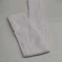 Chyhomenyc Denim Blue Short Blackout Curtains 36 Inch Length, Small Kitchen Curtain Tier Rod Pocket Half Window Curtains for Bathroom Basement Cabinet Camper RV Bunk, 2 PCS, Each 30" Wx36 L White