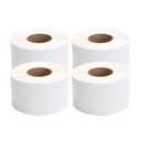 TSC Thermal Label Transfer Paper for Printers, Stickers and Labels for Postage, Receipts, Retail, Business, 4" Width x 6" Length, 3" Core, 8" Outer Diameter, White, 1000 Labels Per Roll, 4 Rolls