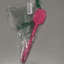 DI ORO Silicone Spoon Spatula - 600F Heat-Resistant Large Silicone Spoonula Scraper - BPA Free Nonstick Cookware Safe Rubber Kitchen Utensil for Baking, Cooking, & Mixing - Dishwasher Safe (Magenta)