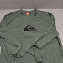 Quiksilver Men's Swimwear Regular Fit UPF 50 Long Sleeve Sun Tee Rash Guard Shirt (XL) (Laurel Wreath)