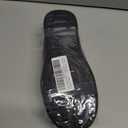 UBFEN Womens Mens Slippers Memory Foam Comfort Fuzzy Plush Lining Slip On House Shoes (5-6 Women/3-4 Men, White Black)