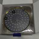 High Flow Filtered Shower Head, HOPOPRO 5 Modes High Pressure Fixed Showerhead with Filter, 2-In-1 Shower Head Filter for Hard Water, Remove 99% Chlorine, Improves Skin Hair Condition (6 Inch Gold)