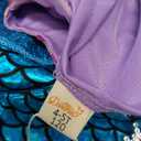 Danvren Mermaid Dress, Mermaid Tail Costume Little Girls Princess Dress up with Crown for Girl 4-5 Tall Gift, Blue 