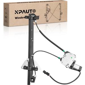 Front Driver Side Power Window Regulator with Motor Assembly Replacement for 2000 2001 2002 2003 2004 Dodge Dakota Crew Cab, 1998-03 Dodge Durango, 741-649, Left