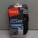 Hanes Men's Underwear Boxer Briefs 3-Pack, Total Support Pouch, Sexy Men's Underwear, Long or Short-Leg Boxer Briefs (Grey/Black) 3XL