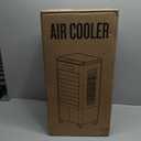 Portable Air Conditioners, 3-IN-1 Evaporative Swamp Air Cooler 8L, Windowless Portable AC with Remote, Fast Cooling, 7H Timer, Oscillation 90, 3 Modes Air Conditioner Portable for Room Bedroom(Black)