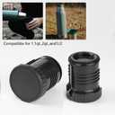 Replacement Stopper,2 Pack Black Water Leakage Prevention Stopper Compatible With Stanley Classic Stainless Steel Vacuum Bottle(1.1 QT/1.5QT/2 QT)