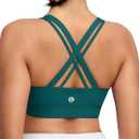 RUNNING GIRL High Impact Sports Bra for Women,Criss-Cross Back Top with Moulded Cups Womens Sports Bra High Support (XXL)