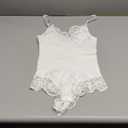 Shapewear Bodysuit Tummy Control V-Neck Sleeveless Tops Backless Camisole Jumpsuit Thong Body Shaper for women, Size Small