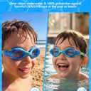 2 x Aegend Swim Goggles for Kids 3-8 - Anti-Fog Anti-Leaking Comfort Fit Toddler Goggles for Swimming