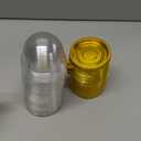 50Pcs Clear Plastic Mini Cake Box with Dome Lids, Mini Muffin Container Box Mooncake Dome Box Pastry Baking Packaging Boxes Wedding Birthday Gifts Supplies (Gold Base)