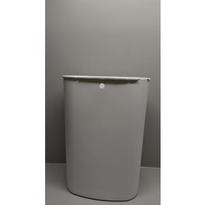 BestOffice 13 Gallons Automatic Sensor Kitchen Trash Can with Lid, Touchless Garbage Can for Bathroom, Bedroom, Home Office Waste Bin 50L (Light Grey)