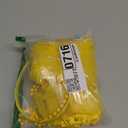 jiebor 80s Costume Outfits Accessories for Girls Tutu Skirt Leg Warmers Fishnet Gloves Shutter Glass Headband Necklace (Yellow)