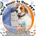 15 Pcs Dog Training Clicker Pet Behavioral Training Clickers Colorful Dog Clicker for Trainings Dogs Behavior Aids Trainings Effective for Cat Puppy Birds Animal, Durable Lightweight