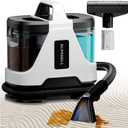 Carpet & Upholstery Cleaner Machine: Portable 16Kpa Suction, Self-Cleaning Pet Stain Remover: Spot Cleaner for Car Rug Sofa Stairs, Dual Tank, Spray Scrub System, Deep Cleaning for Rugs